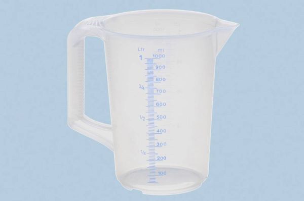 Hünersdorff 936000 Messbecher 1000ml Polypropolene (PP)