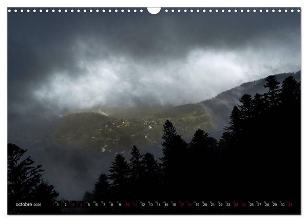 Produktbild: Lumi&egrave;res des Vosges (Calendrier mural 2026 DIN A3 vertical), CALVENDO calendrier mensuel