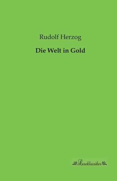 Produktbild: Die Welt in Gold