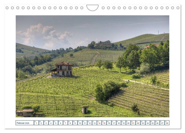 Produktbild: Piemont - am Fu&szlig; der Berge (Wandkalender 2026 DIN A4 quer), CALVENDO Monatskalender