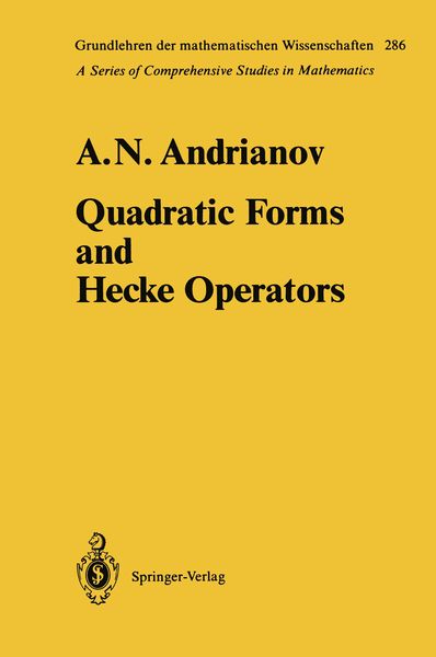 Produktbild: Quadratic Forms and Hecke Operators