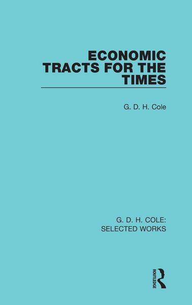 Produktbild: Economic Tracts for the Times