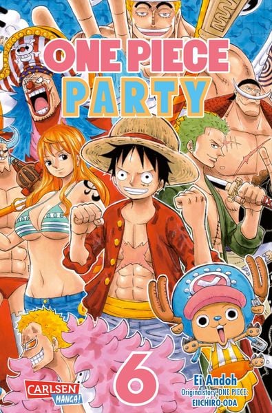 One Piece Party 6, Taschenbuch von Ei Andoh , Eiichiro Oda, Carlsen, 9783551718488