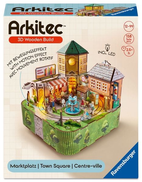 3D Puzzle - Arkitec Themen-Bausatz Marktplatz
