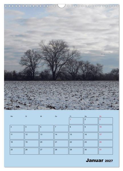 Produktbild: Leinemasch (Wandkalender 2027 DIN A3 hoch), CALVENDO Monatskalender