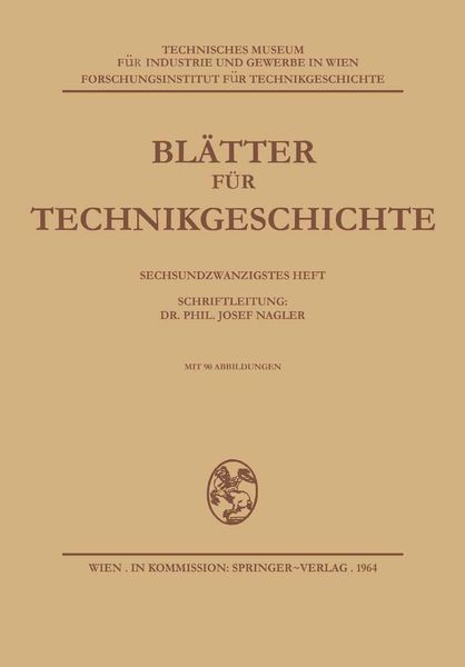 Produktbild: Bl&auml;tter f&uuml;r Technikgeschichte