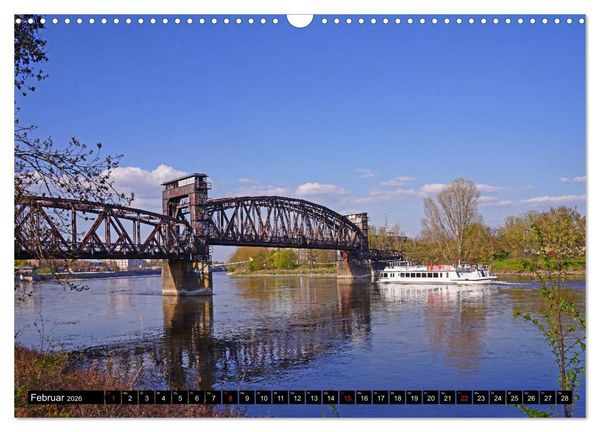 Produktbild: Fr&uuml;hling in Magdeburg (Wandkalender 2026 DIN A3 quer), CALVENDO Monatskalender