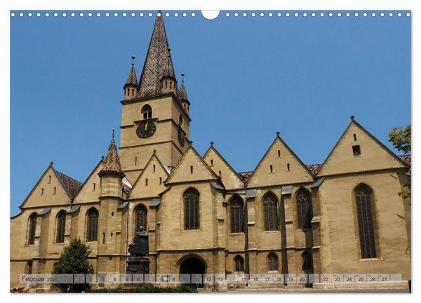 Produktbild: Unterwegs in und um Hermannstadt (Wandkalender 2026 DIN A3 quer), CALVENDO Monatskalender
