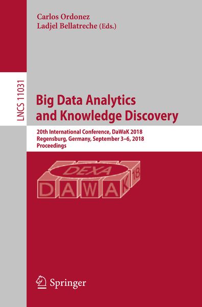 Produktbild: Big Data Analytics and Knowledge Discovery