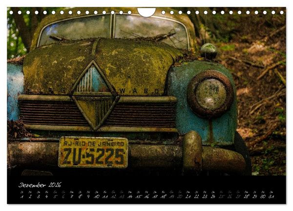 Produktbild: Oldtimer - Vergessene Sch&ouml;nheiten (Wandkalender 2026 DIN A4 quer), CALVENDO Monatskalender