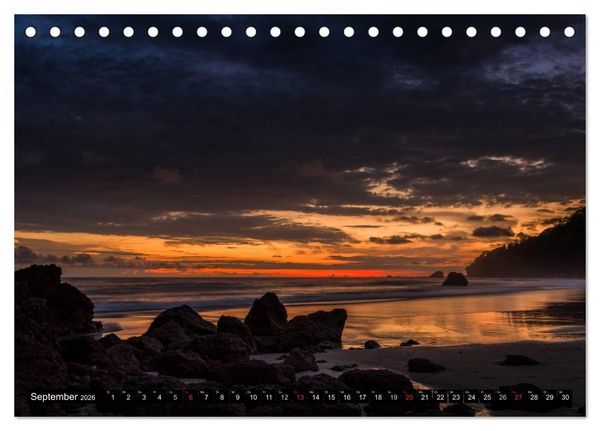 Produktbild: COSTA RICA Farben und Licht (Tischkalender 2026 DIN A5 quer), CALVENDO Monatskalender