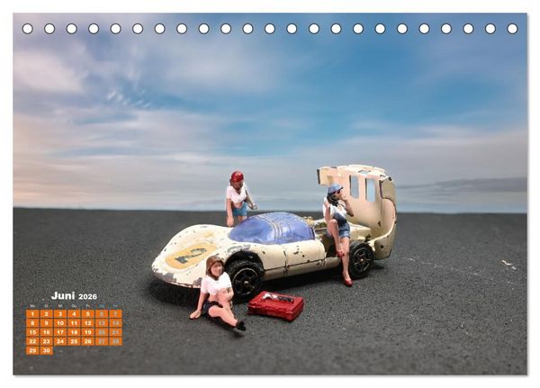 Produktbild: Helden der Sandkiste (Tischkalender 2026 DIN A5 quer), CALVENDO Monatskalender