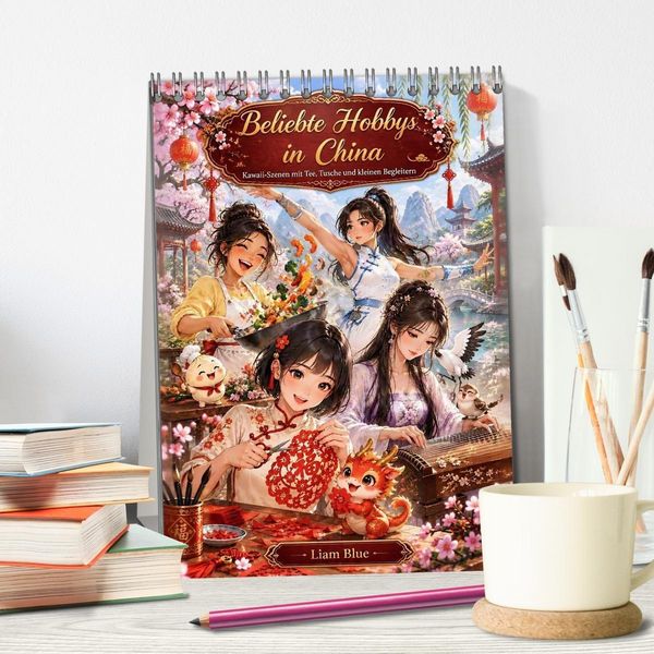 Produktbild: Beliebte Hobbys in China (Tischkalender 2027 DIN A5 hoch), CALVENDO Monatskalender