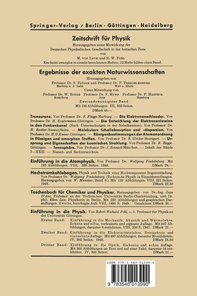 Produktbild: Theorie der Supraleitung