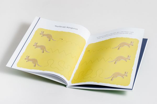 Produktbild: Mein kunterbuntes Buch der sch&ouml;nsten Schwung&uuml;bungen. Schreibvorbereitung f&uuml;r Kindergarten, Vorschule und Grundschule. Ab 4 Jahre