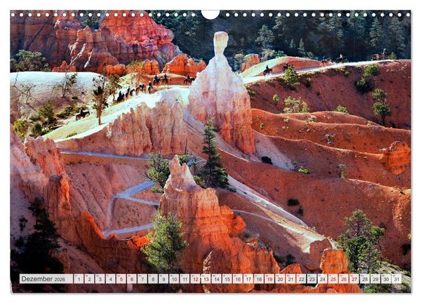 Produktbild: Bryce Canyon, Wunder der Natur (Wandkalender 2026 DIN A3 quer), CALVENDO Monatskalender