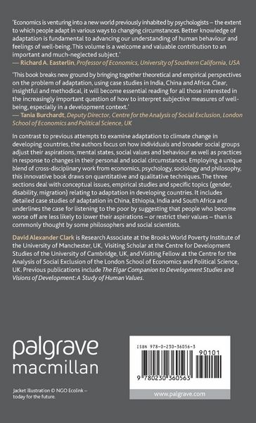 Produktbild: Adaptation, Poverty and Development
