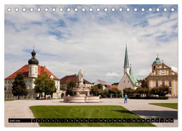Produktbild: Freistaat Bayern (Tischkalender 2026 DIN A5 quer), CALVENDO Monatskalender