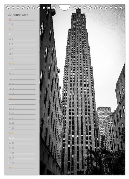 Produktbild: New York Vertical (Wandkalender 2026 DIN A4 hoch), CALVENDO Monatskalender