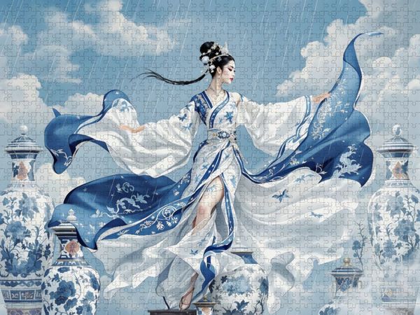 Produktbild: CALVENDO Puzzle Poesie der Bewegung | 1000 Teile Lege-Gr&ouml;&szlig;e 64x48cm Foto-Puzzle f&uuml;r gl&uuml;ckliche Stunden