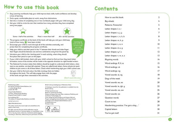 Produktbild: Handwriting Workbook Ages 5-7