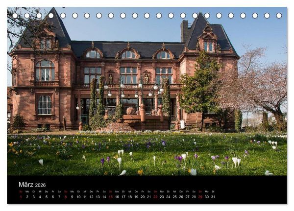 Produktbild: Heidelberger Stadtansichten (Tischkalender 2026 DIN A5 quer), CALVENDO Monatskalender