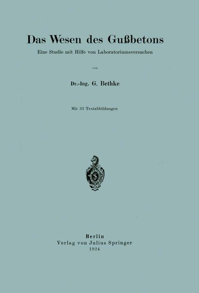 Produktbild: Das Wesen des Gu&szlig;betons