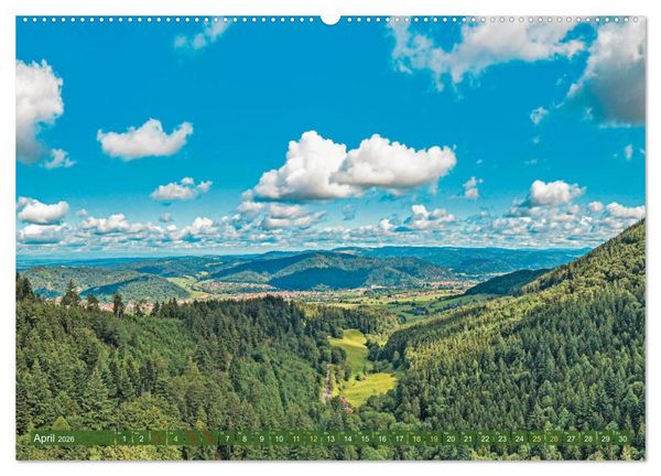 Produktbild: Schwarzwald - M&auml;rchenwald (hochwertiger Premium Wandkalender 2026 DIN A2 quer), Kunstdruck in Hochglanz