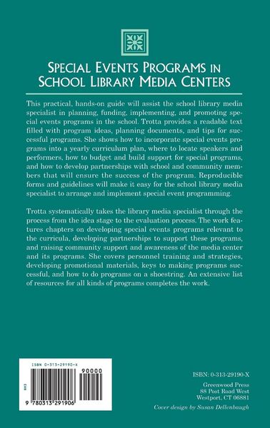Produktbild: Special Events Programs in School Library Media Centers