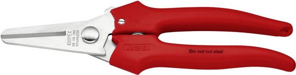 Produktbild: Knipex 95 05 190 Kombischere 190mm Rot