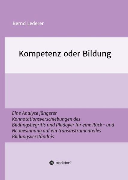 Produktbild: Kompetenz oder Bildung