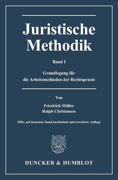 Produktbild: Juristische Methodik.
