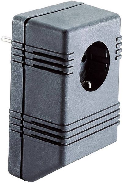 Strapubox SG722 Stecker-Gehäuse 126 x 75 x 53 Kunststoff Schwarz 1St.