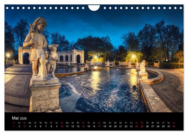 Produktbild: Berlin zwischen Tag und Nacht (Wandkalender 2026 DIN A4 quer), CALVENDO Monatskalender