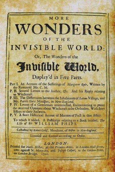 Produktbild: More Wonders of the Invisible World