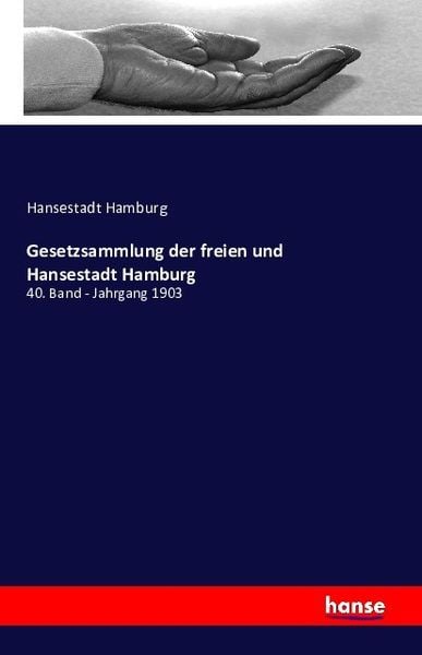 Produktbild: Gesetzsammlung der freien und Hansestadt Hamburg