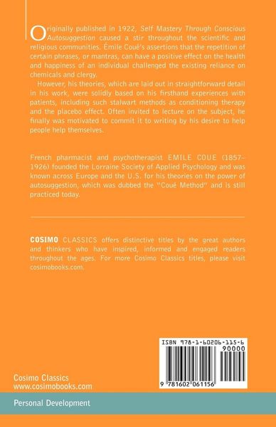 Produktbild: Self Mastery Through Conscious Autosuggestion