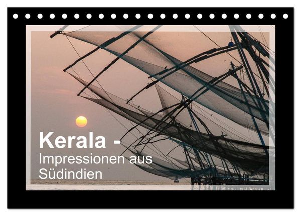 Produktbild: Kerala - Impressionen aus S&uuml;dindien (Tischkalender 2026 DIN A5 quer), CALVENDO Monatskalender