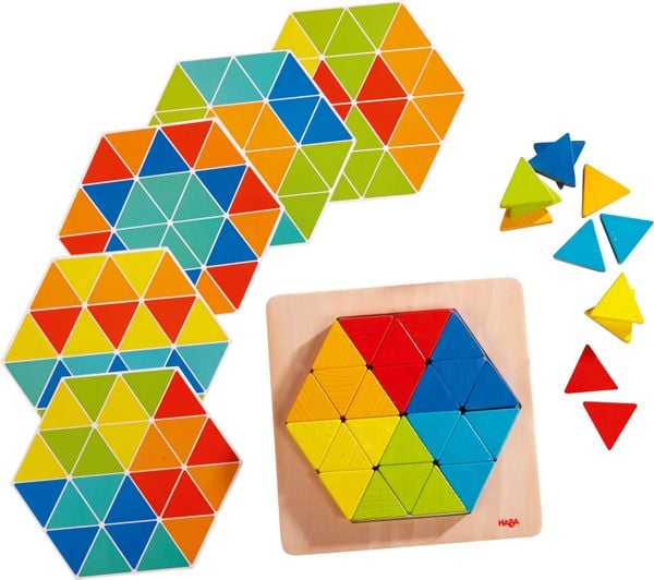 Produktbild: Legespiel Zauberdreiecke