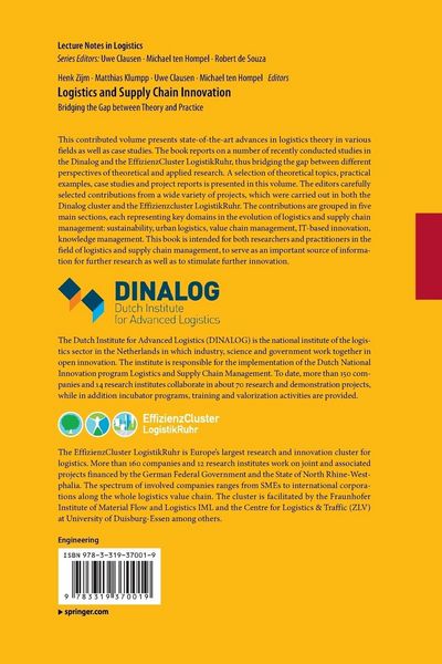 Produktbild: Logistics and Supply Chain Innovation