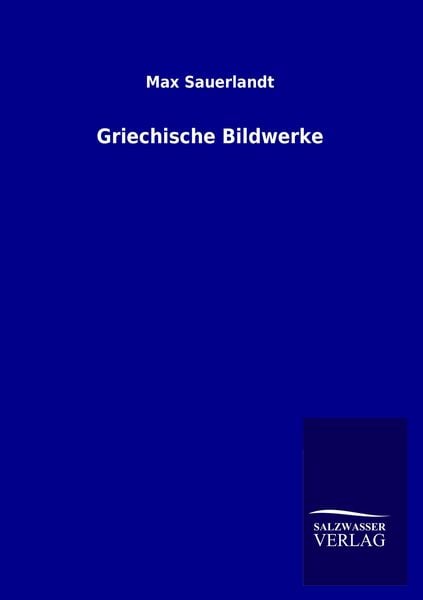 Produktbild: Griechische Bildwerke