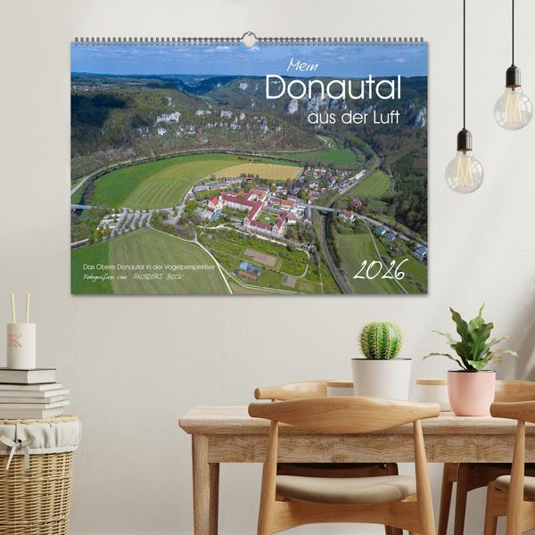 Produktbild: Mein Donautal aus der Luft (Wandkalender 2026 DIN A2 quer), CALVENDO Monatskalender