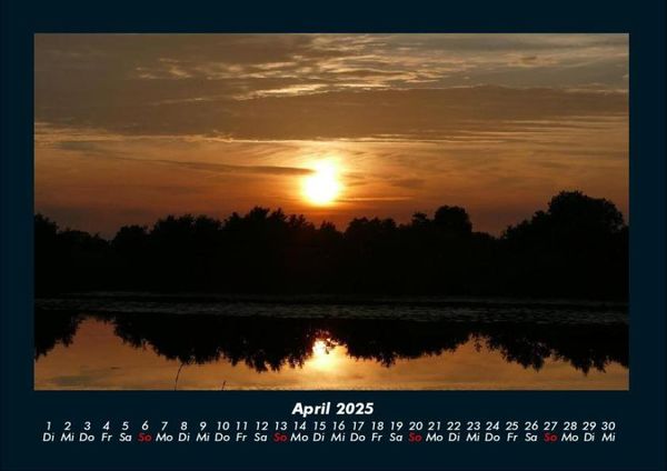 Produktbild: Die Seen der Erde 2025 Fotokalender DIN A4