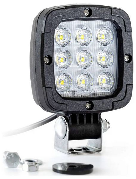 Produktbild: Fristom Arbeitsscheinwerfer, R&uuml;ckfahrscheinwerfer 12 V/DC, 24 V/DC, 30 V/DC LED Arbeitsleuchte FT-036 SLIM 12-30Volt extrem flach