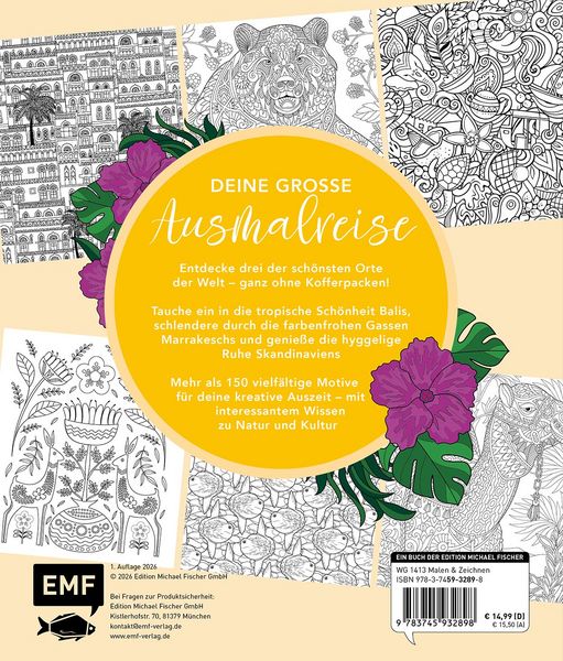 Produktbild: Meine gro&szlig;e Ausmalwelt &ndash;&nbsp;Sehnsuchtsorte