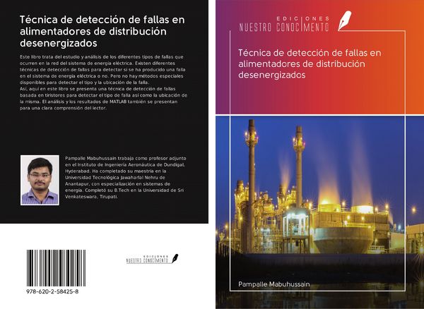 Produktbild: T&eacute;cnica de detecci&oacute;n de fallas en alimentadores de distribuci&oacute;n desenergizados