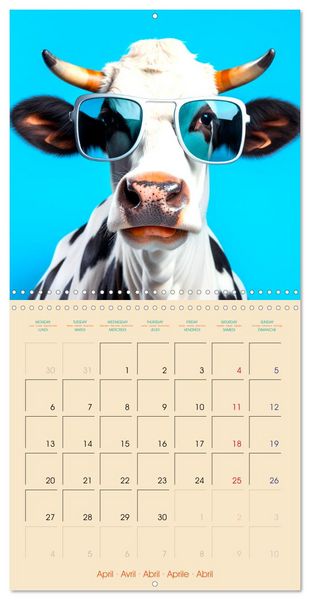 Produktbild: I see you - Animals with glasses (Wall Calendar 2026 12 &times; 12 Inch) CALVENDO 12 Month Wall Calendar