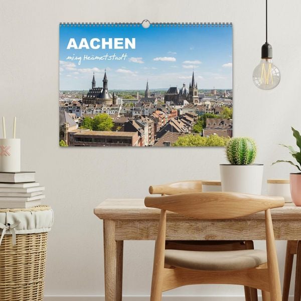 Produktbild: Aachen - ming He&auml;metstadt (Wandkalender 2026 DIN A3 quer), CALVENDO Monatskalender
