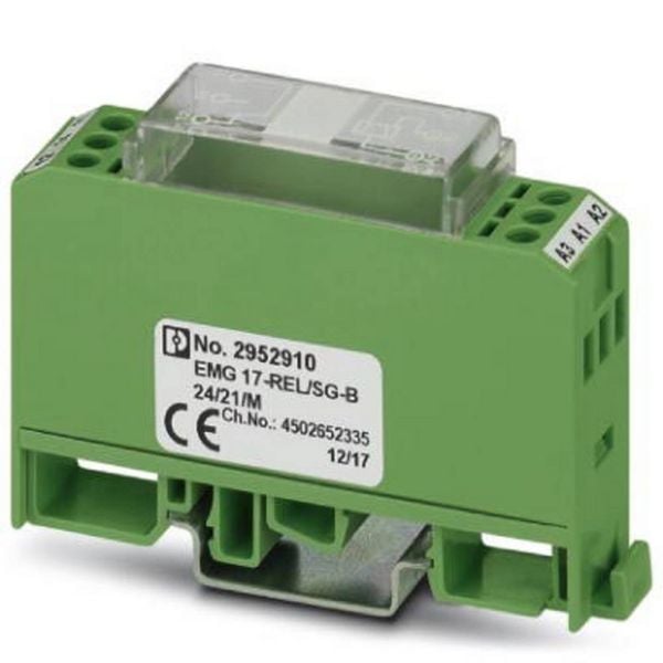 Phoenix Contact EMG 17-REL/SG-B 24/21/M Relaisbaustein Nennspannung: 24 V/DC Schaltstrom (max.): 6 A 1 Wechsler 1 St.