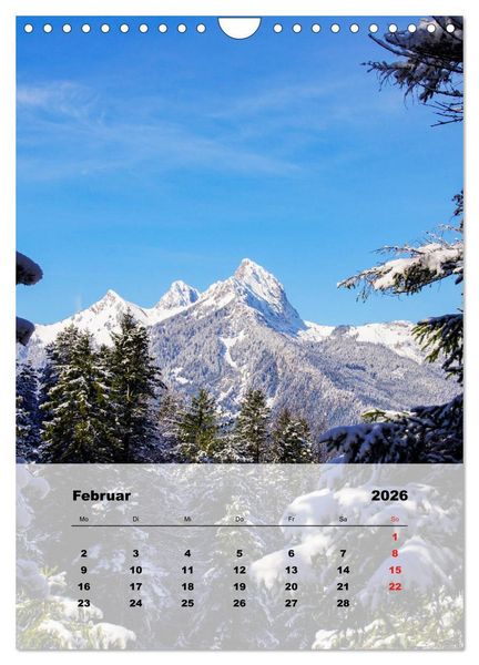 Produktbild: Bergwelten (Wandkalender 2026 DIN A4 hoch), CALVENDO Monatskalender